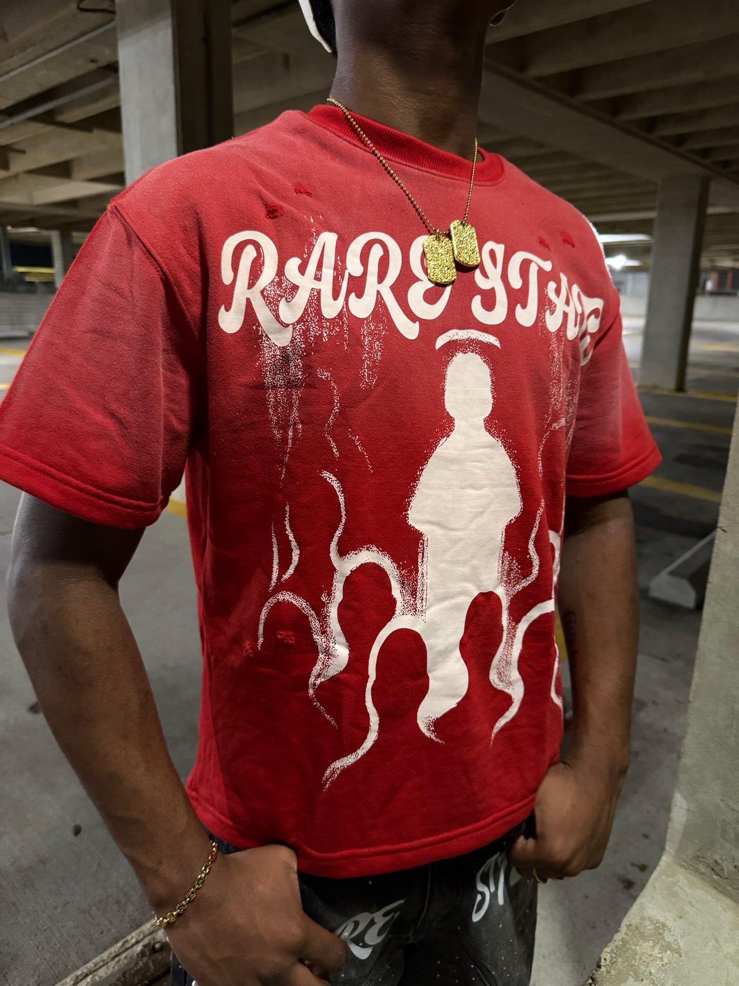 Rare state red cherry tee