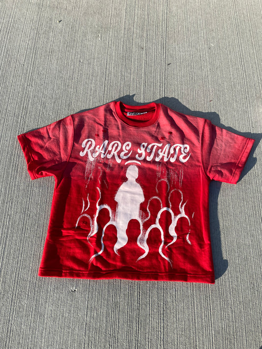 Rare state red cherry tee