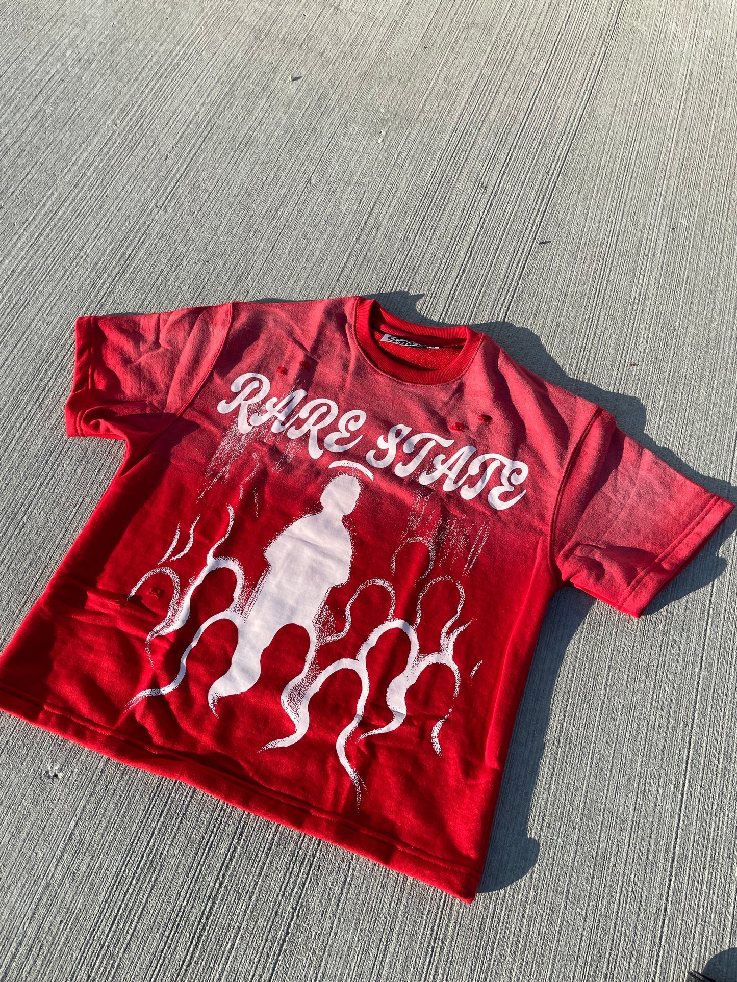 Rare state red cherry tee