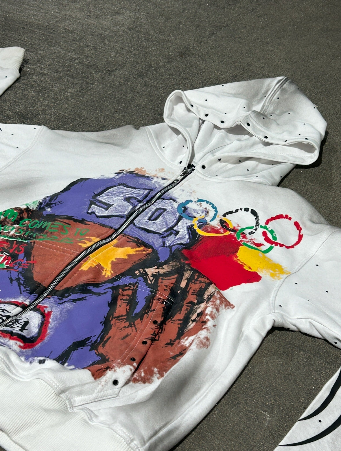 Secluded "Whiteout" zip-ups