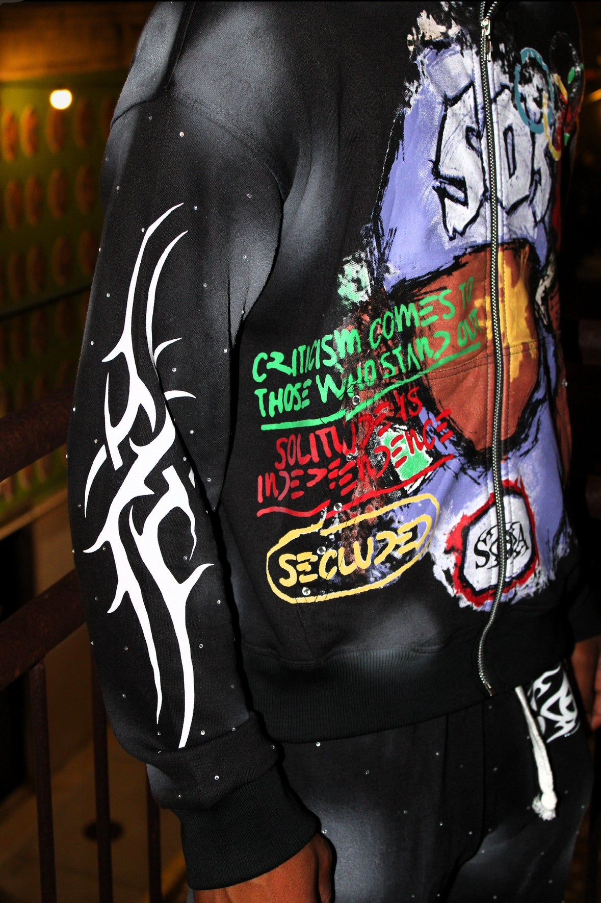 Secluded "Blackout" zip-ups
