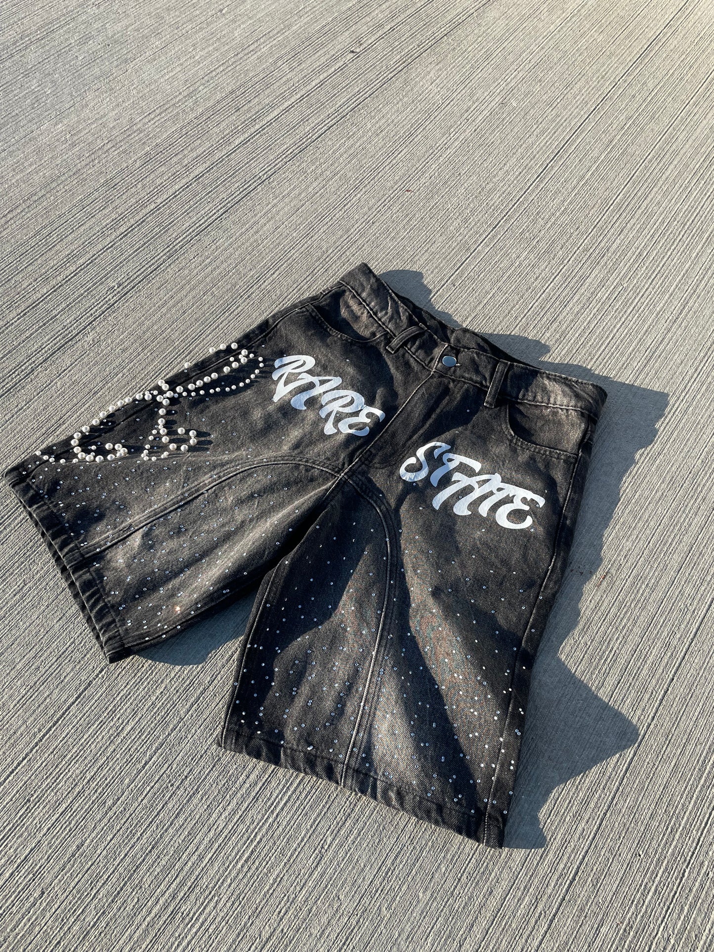 "Pearl denim" jhorts